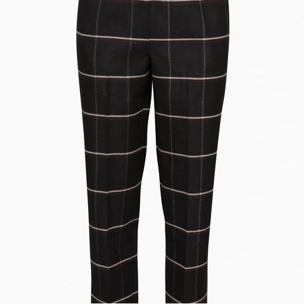 Babaton Comfy Straight Leg Flannel Trousers